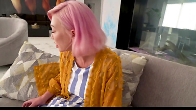 Dirty guys horny stepmom with big tits Adira Allure gave a perfect handjob