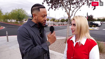 Cute Guy’s Monstrous Shaft Drills Kylie’s Cunt Deep!