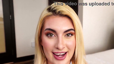 Cute Guy’s Monstrous Shaft Drills Kylie’s Cunt Deep!