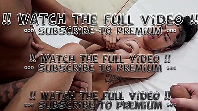 Cuckold called his friend to fuck his young girlfriend who loved giving it to another man