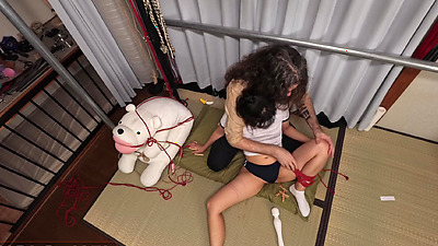 She loves it kinky - pussy and nipple clamps hurt so good