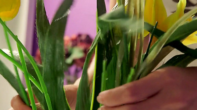 Flowers, A BBC And A Creampie