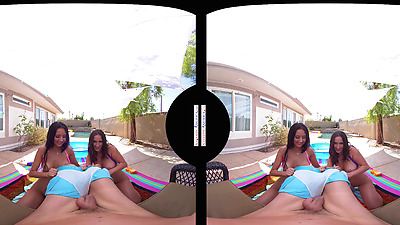 Double The Fun With With Sexy Babes Ashley Adams And Eliza Ibarra