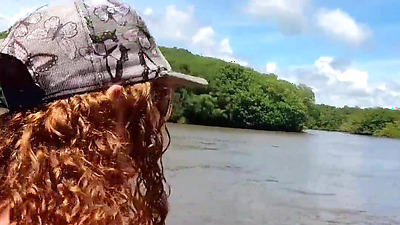 I TOOK MY WIVES ON A GANGBANG WITH MY FRIENDS ON AN OLD BOAT IN SALVADOR