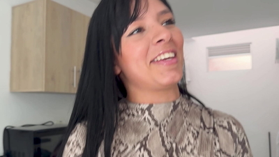 Daniela comes home with a pleasant surprise in her ARSE - Daniela Ortiz