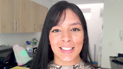 Daniela comes home with a pleasant surprise in her ARSE - Daniela Ortiz