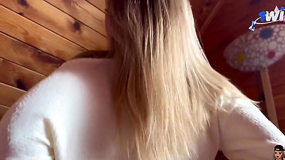 Wild Cowgirl Rail Dual Pop-shot Creampie, Point Of View Showcases Inexperienced