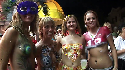 Body Paint Key West Chicks