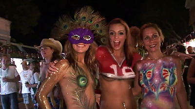 Body Paint Key West Chicks