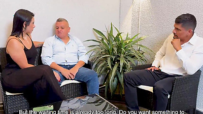 Curvy milf housewife Fucks Her cockhold Husband's Best Friend's Rough sex - Kiley Eliish, TibaSins