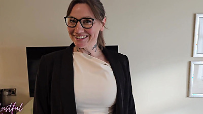 Cum hungry hotel manager seduced me as my wife showered in the next room.