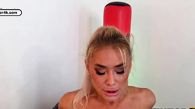 TUTOR4K. Amateur video from a Russian tutor. Hot sex with private teacher Malusha