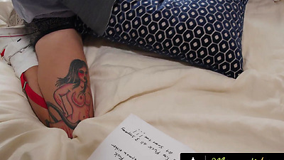 MOMMY'S BOY Perv Teen Caught Masturbating Is REVERSE GANGBANGED By Busty Stepmoms THE FUCKET LIST - GoGo Fukme