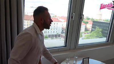 German chubby secretary fucked by boss in the office