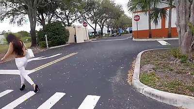 Spreading Pussy For Cash