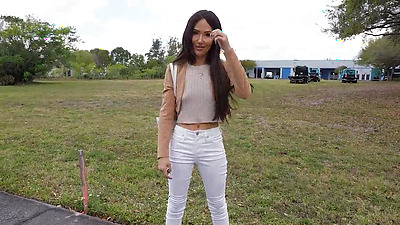 Spreading Pussy For Cash