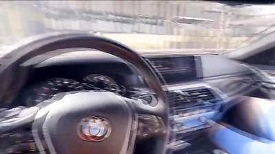 Horny blonde masturbates in the Mall