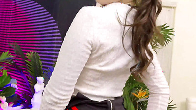 Dorian shoves his boner up pale brunette hungry anus