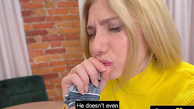 Heartbroken Russian Chick Joins Her Friend and Her Husband for Rimming 3Some