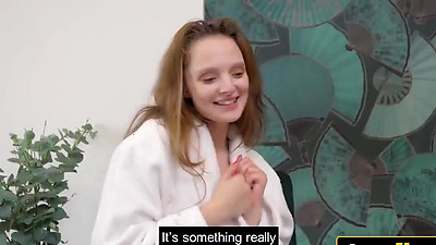 Heartbroken Russian Chick Joins Her Friend and Her Husband for Rimming 3Some