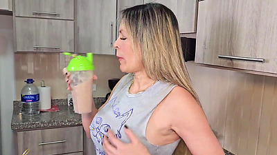 Cuckold - My step Sister's Husband Spies on Me When He's Not Home - BBC - Monique Fuentes & Brandon Cruz