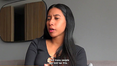 Big tits Latina in lingerie Alexa gets fucked hard after chick gave a blowjob