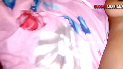 Olosho Lesbians - How My Step-Sister Big Pussy Swallowed a Huge Cucumber