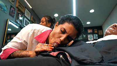 I WENT TO THE BARBERSHOP AND WON A PUSSY COMBO