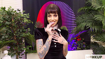 Tattooed Supermodel CC Doll's Extreme Anal Sex Hookup