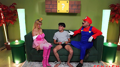 SEXMEX - MARIO AND PRINCESS PEACH ARE SWINGERS . Emily Thorne