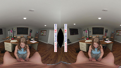 College Student Octavia Red Utilizes Her Big Assets To Receive Passing Grades