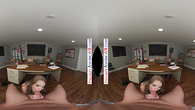 College Student Octavia Red Utilizes Her Big Assets To Receive Passing Grades