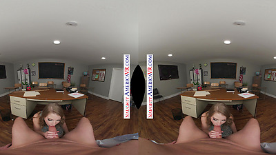 College Student Octavia Red Utilizes Her Big Assets To Receive Passing Grades