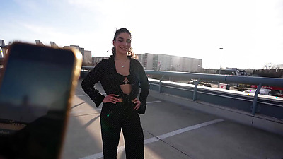 GERMAN SCOUT - Fit Italian Babe Lola Danger with small Tits Pickup for Hard Casting Fuck