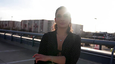 GERMAN SCOUT - Fit Italian Babe Lola Danger with small Tits Pickup for Hard Casting Fuck