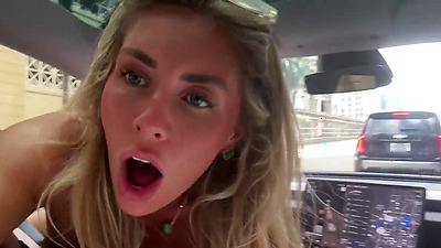 Bonnie Blue Fucks In Self Driving Tesla