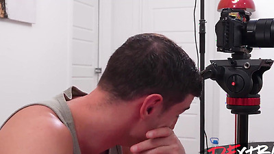 Sexy Fitness Chick Spitroasted By HUGE Cocked Partners