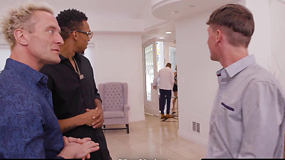 ACCIDENTAL GANGBANG - Wild Gangbang With Sexy Busty Stripper Kitana Montana FRENCH SUBTITLES