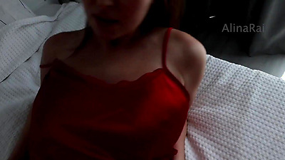 Stepmom fucked her stepson after a foot massage