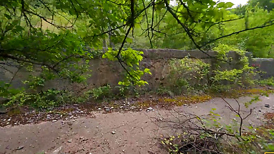 HUNT4K. Slutty brunette enjoys a passionate anal fuck with a stranger