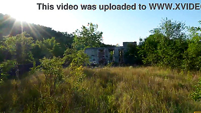 HUNT4K. Slutty brunette enjoys a passionate anal fuck with a stranger