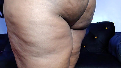 Fat Arse Mature Ebony Solo Orgasm | FULL VIDEO ON RED - Mara Exotic