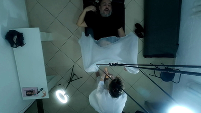 Patient goes to the urologist, gets horny and ends up having his anus broken.