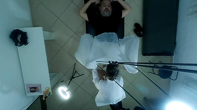 Patient goes to the urologist, gets horny and ends up having his anus broken.