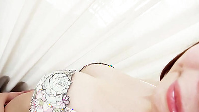 Cafe Babe Yuko Mukai Comes To Play Today In The Cutest Bra And Panties