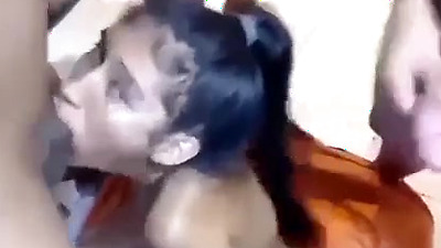 Sri Lankan Babe Gangbang
