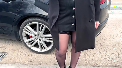 Georgia, 28 Years Old, Experiments With A Strap-on Dildo On A Woman!