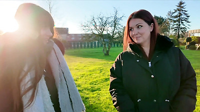 Leah Rushes To Play With Luna!