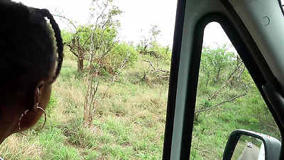 Nympho African Girlfriend Sucks My White Penis After Exotic Safari Date