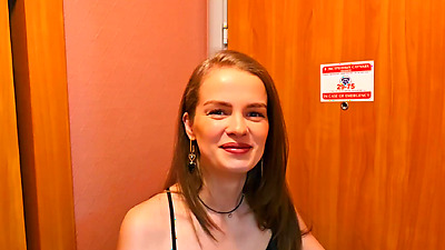 A married cutie went into a wrong hotel room.